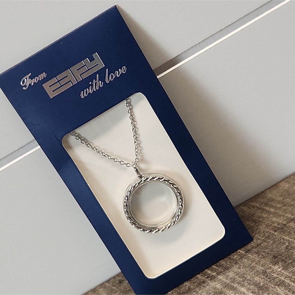 EFFY "With Love" Charms Locket Pendant Necklace
